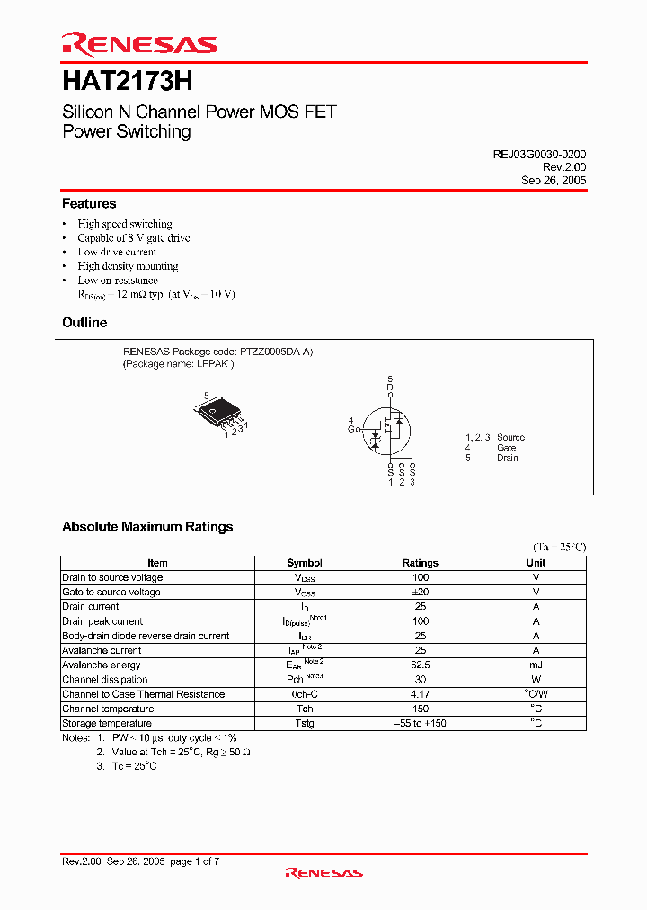 HAT2173H-EL-E_674967.PDF Datasheet