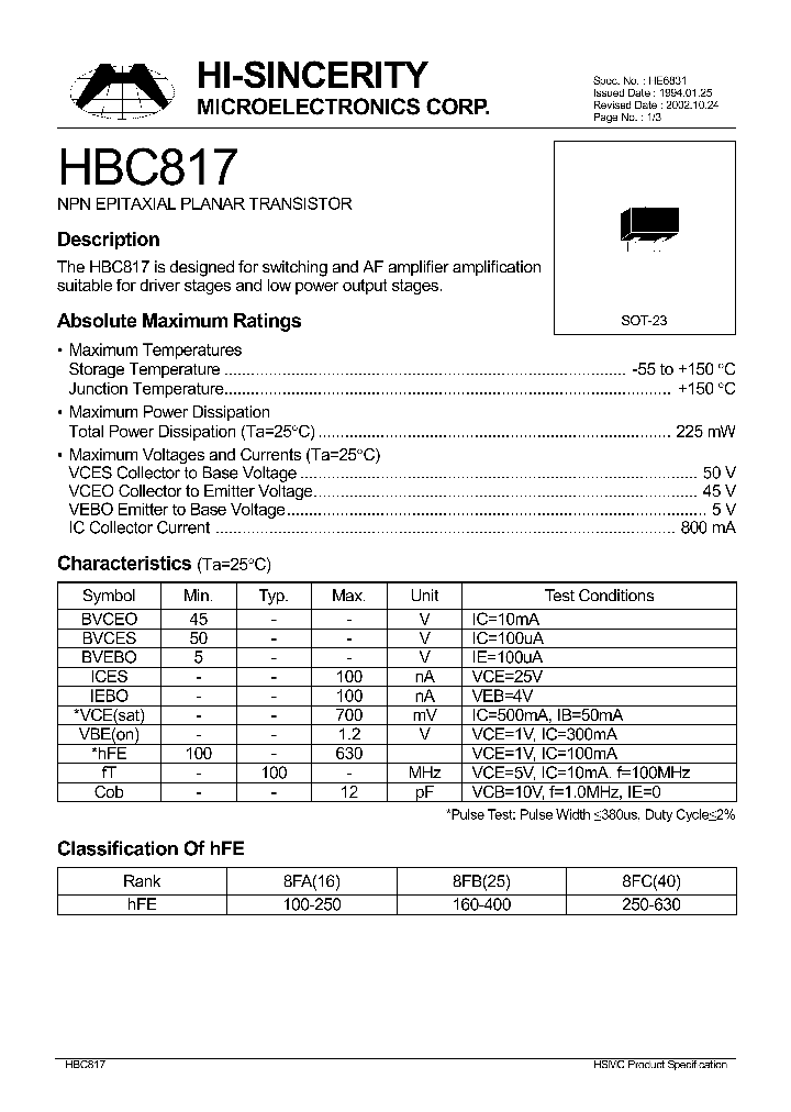 HBC817_1247367.PDF Datasheet