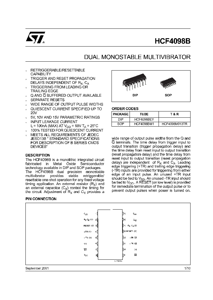 HCF4098M013TR_1247666.PDF Datasheet