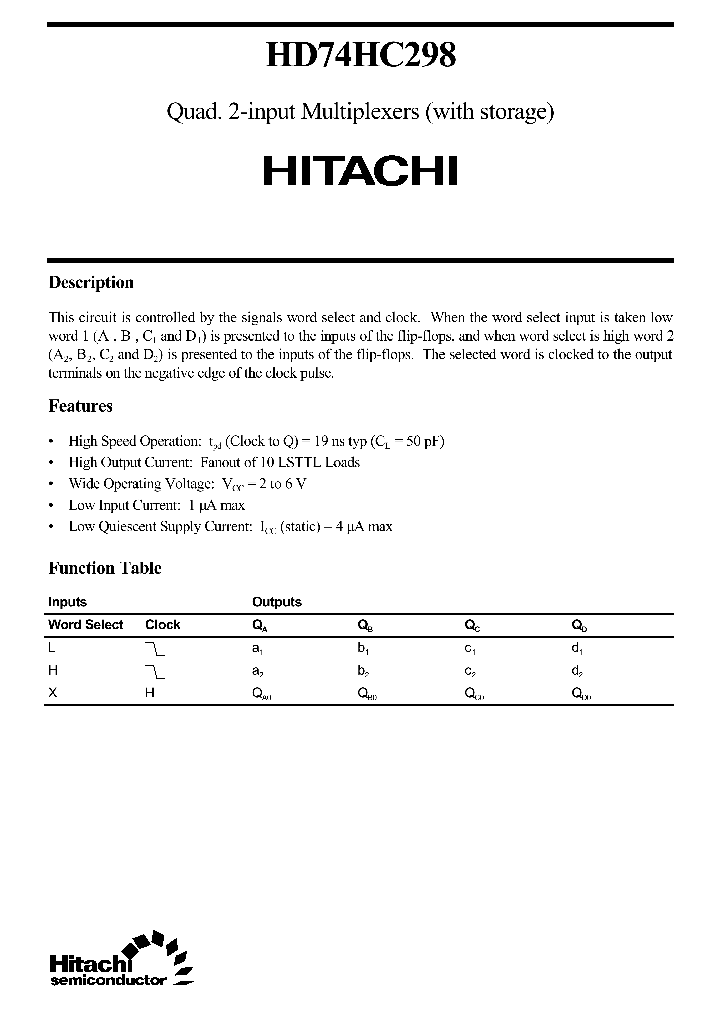 HD74HC298_1248327.PDF Datasheet