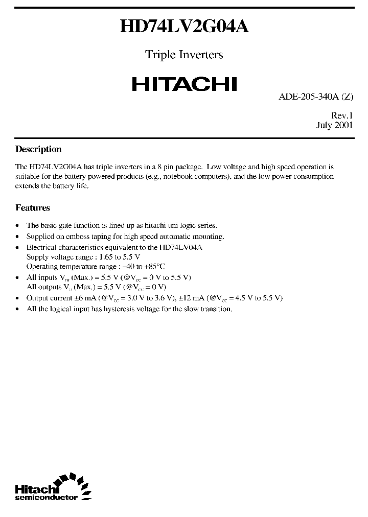 HD74LV2G04A_1248524.PDF Datasheet