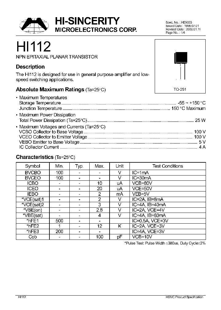 HI112_1249650.PDF Datasheet