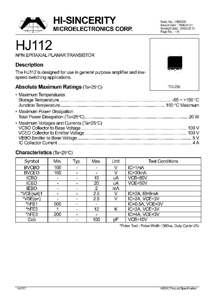 HJ112_1250059.PDF Datasheet