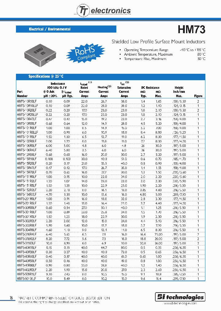 HM73501R5LFTR7_1250432.PDF Datasheet