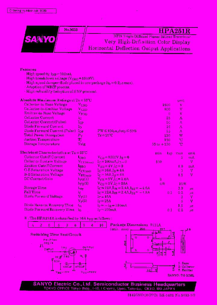 HPA251R_1250965.PDF Datasheet