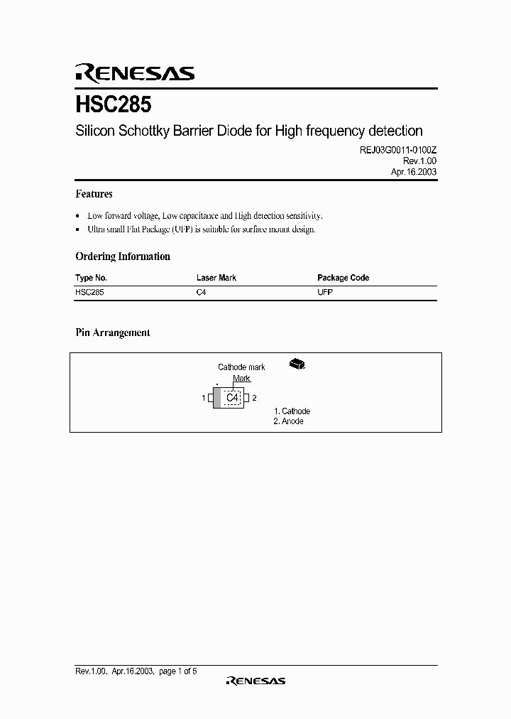 HSC285_1251278.PDF Datasheet