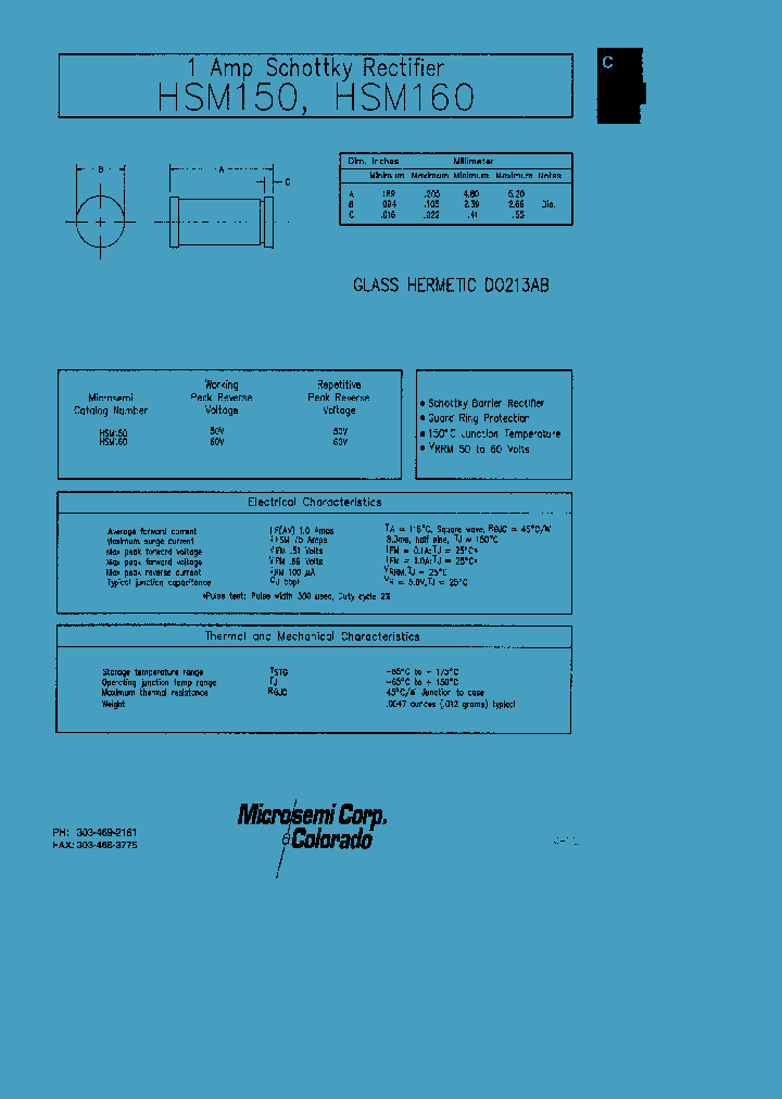 HSM160_1251339.PDF Datasheet