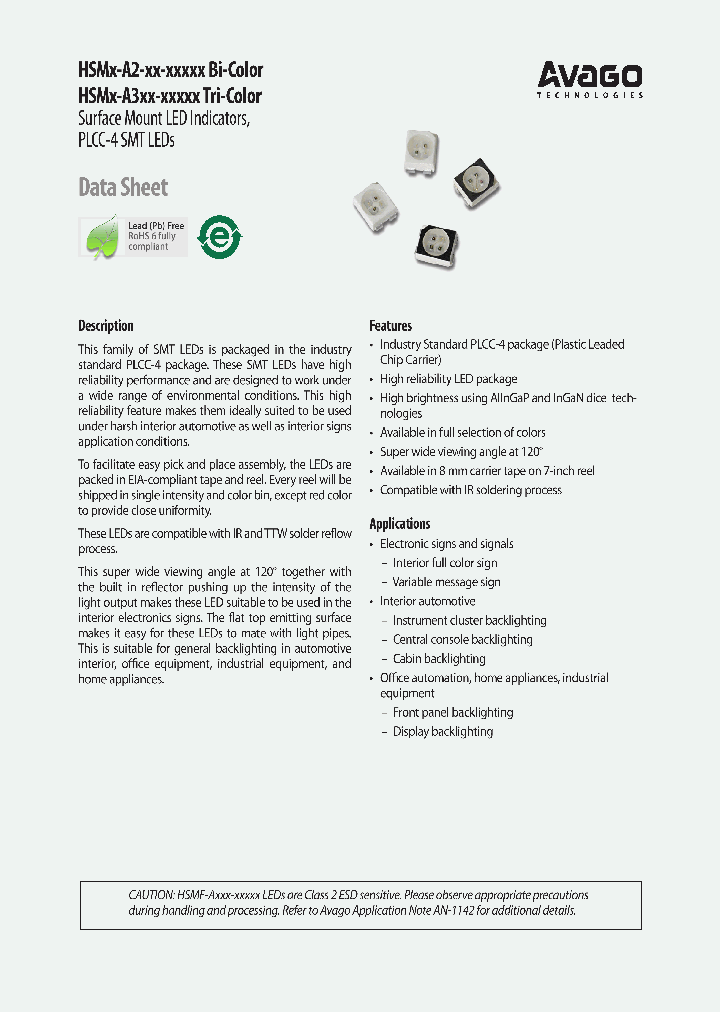 HSMX-A2-XX-XXXXX_1144302.PDF Datasheet