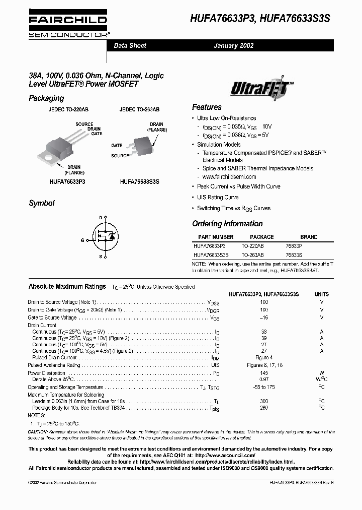 HUFA76633S3S_1251942.PDF Datasheet