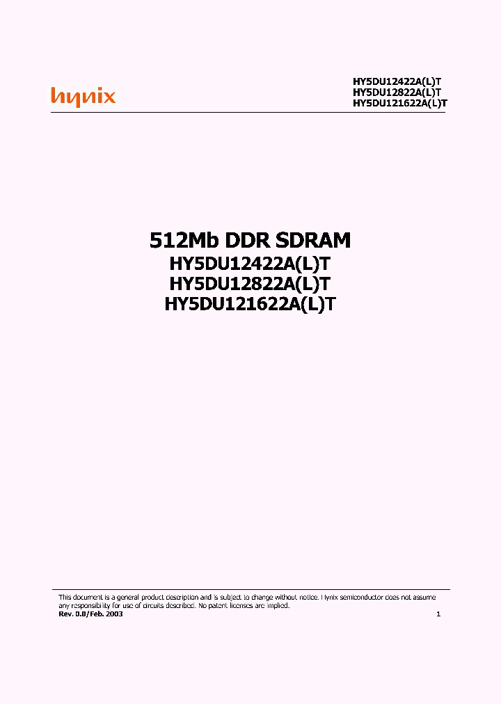 HY5DU12422A_657117.PDF Datasheet