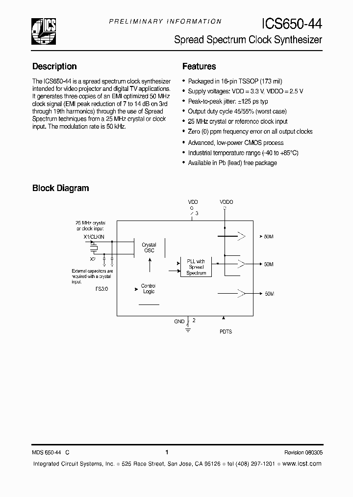 ICS650-44_608971.PDF Datasheet