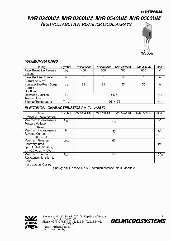 IWR0560UM_1257935.PDF Datasheet