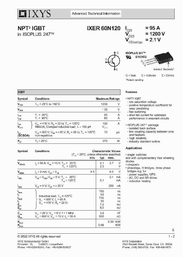 IXER60N120_1257962.PDF Datasheet