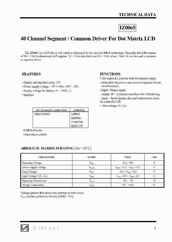 IZ0065_1258305.PDF Datasheet