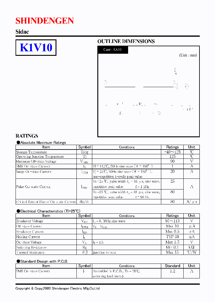 K1V10_1258920.PDF Datasheet