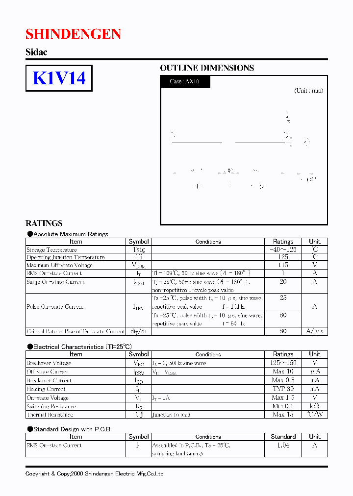 K1V14_1258923.PDF Datasheet