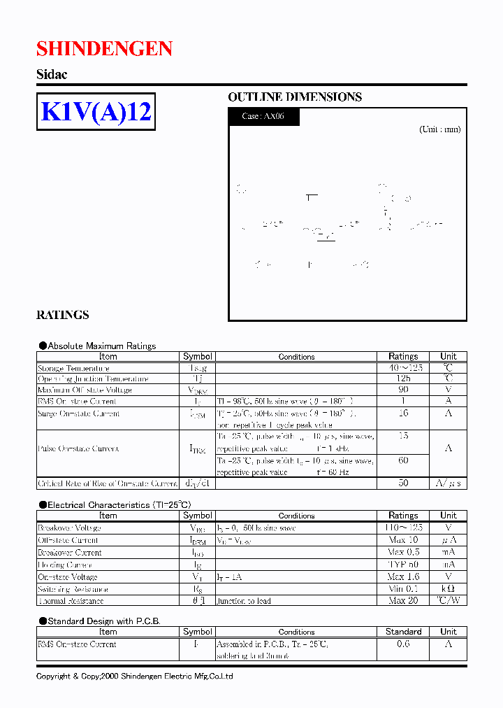 K1VA12_1258937.PDF Datasheet