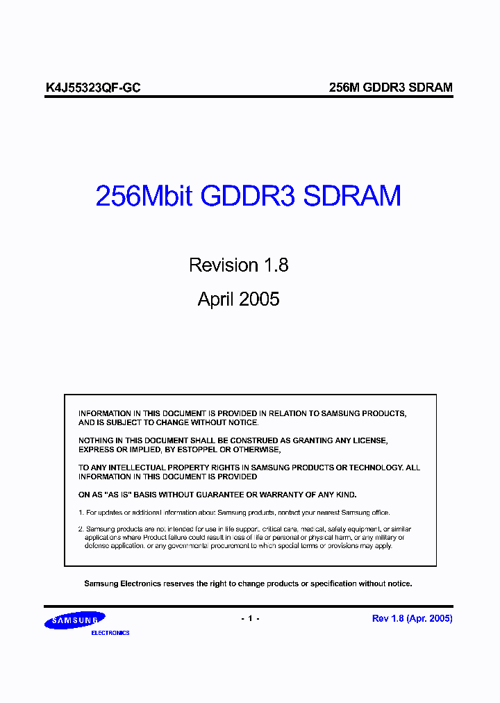 K4J55323QF-GC20_1259059.PDF Datasheet
