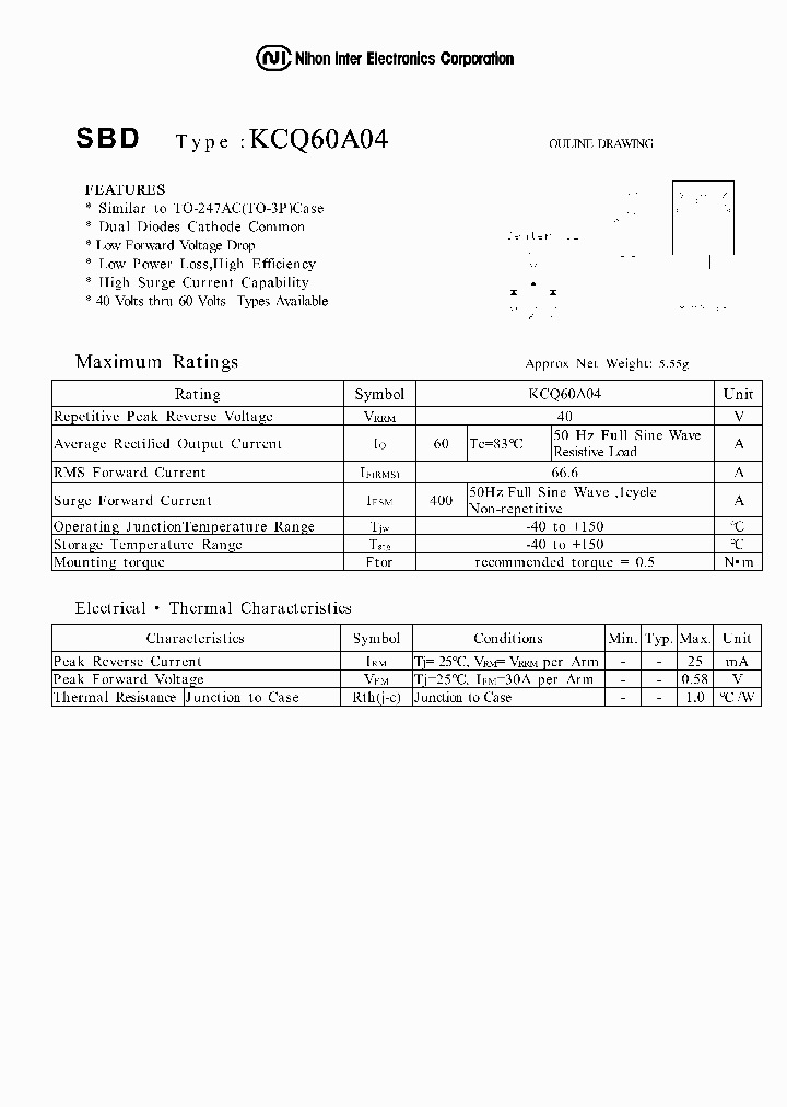 KCQ60A04_1260085.PDF Datasheet