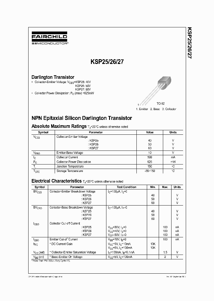 KSP27_766467.PDF Datasheet