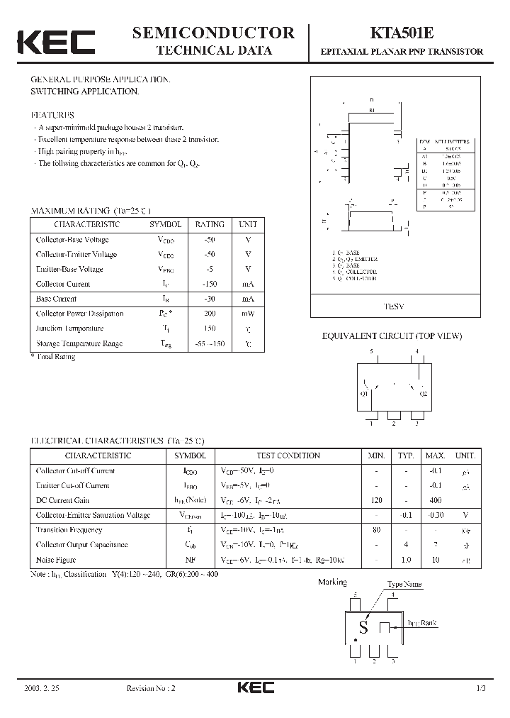 KTA501E_1261616.PDF Datasheet