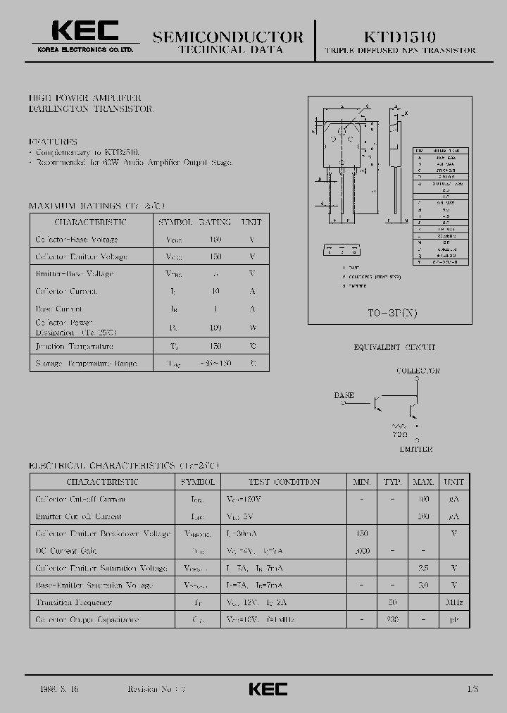 KTD1510_1261775.PDF Datasheet