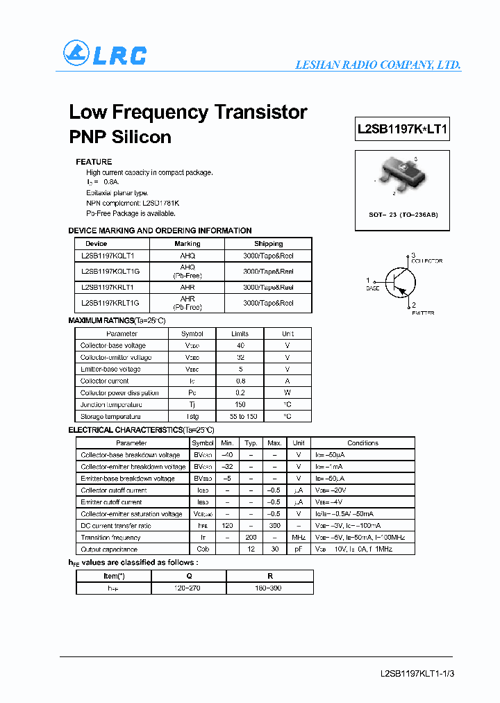 L2SB1197KRLT1G_1262116.PDF Datasheet