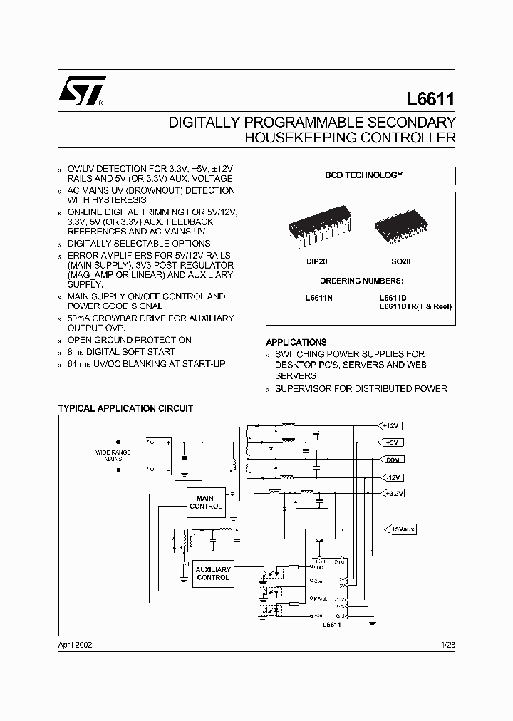 L6611N_1262373.PDF Datasheet