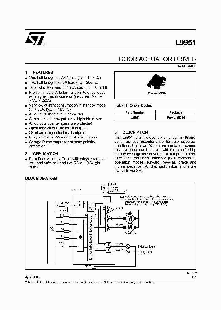 L9951_1262610.PDF Datasheet