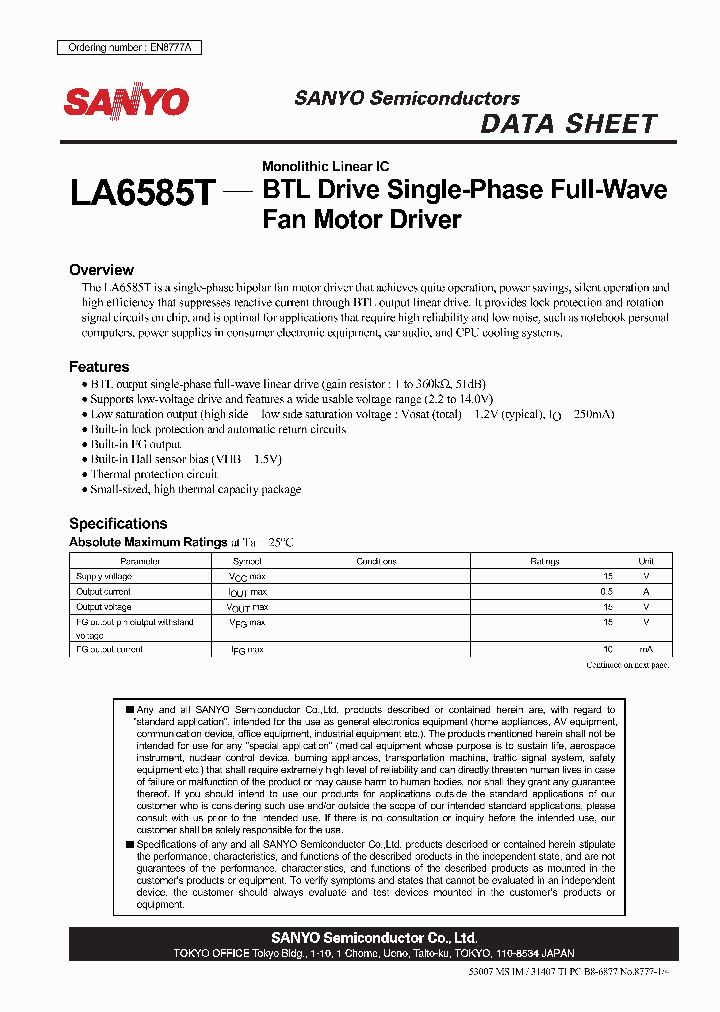 LA6585T_1058171.PDF Datasheet