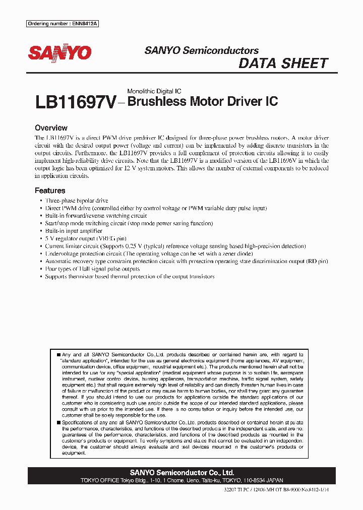 LB11697V_1038348.PDF Datasheet