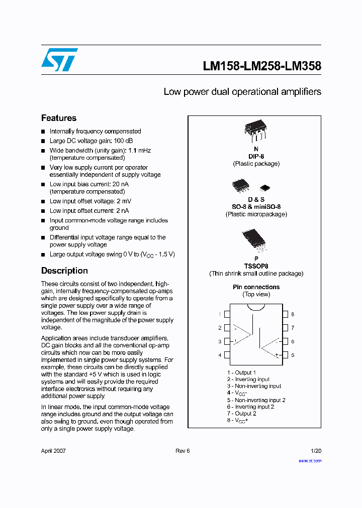 LM358YPT_1265555.PDF Datasheet