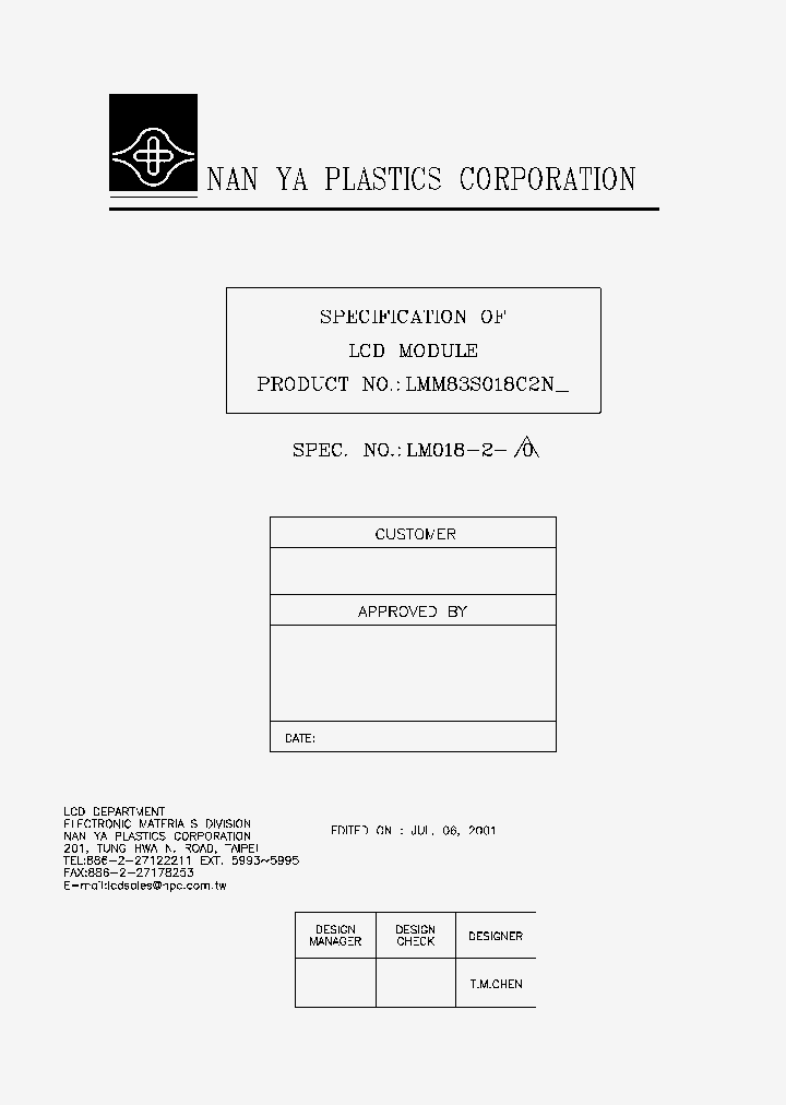 LMK83R018A2_623036.PDF Datasheet