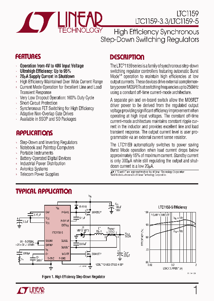 LTC1159IS_1053204.PDF Datasheet