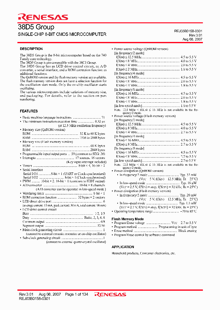 M38D59GF-XXXHP_1269537.PDF Datasheet