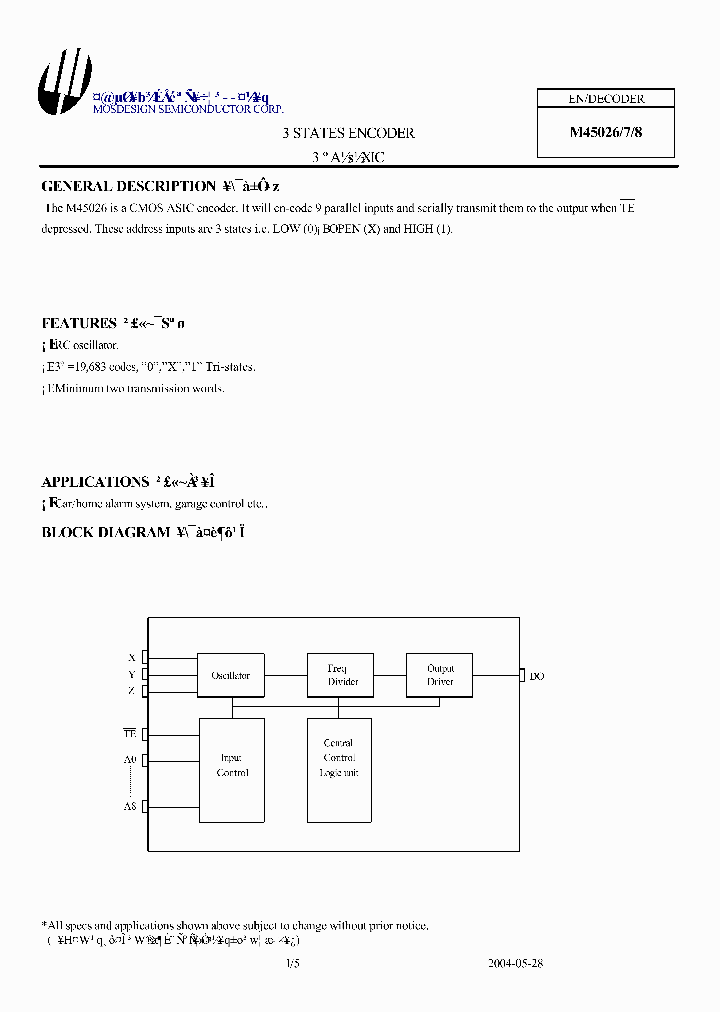 M45028_1269628.PDF Datasheet