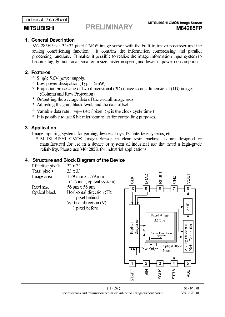 M64285FP_1270407.PDF Datasheet