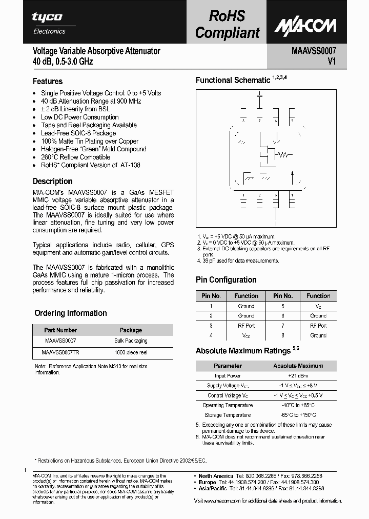 MAAVSS0007_863527.PDF Datasheet