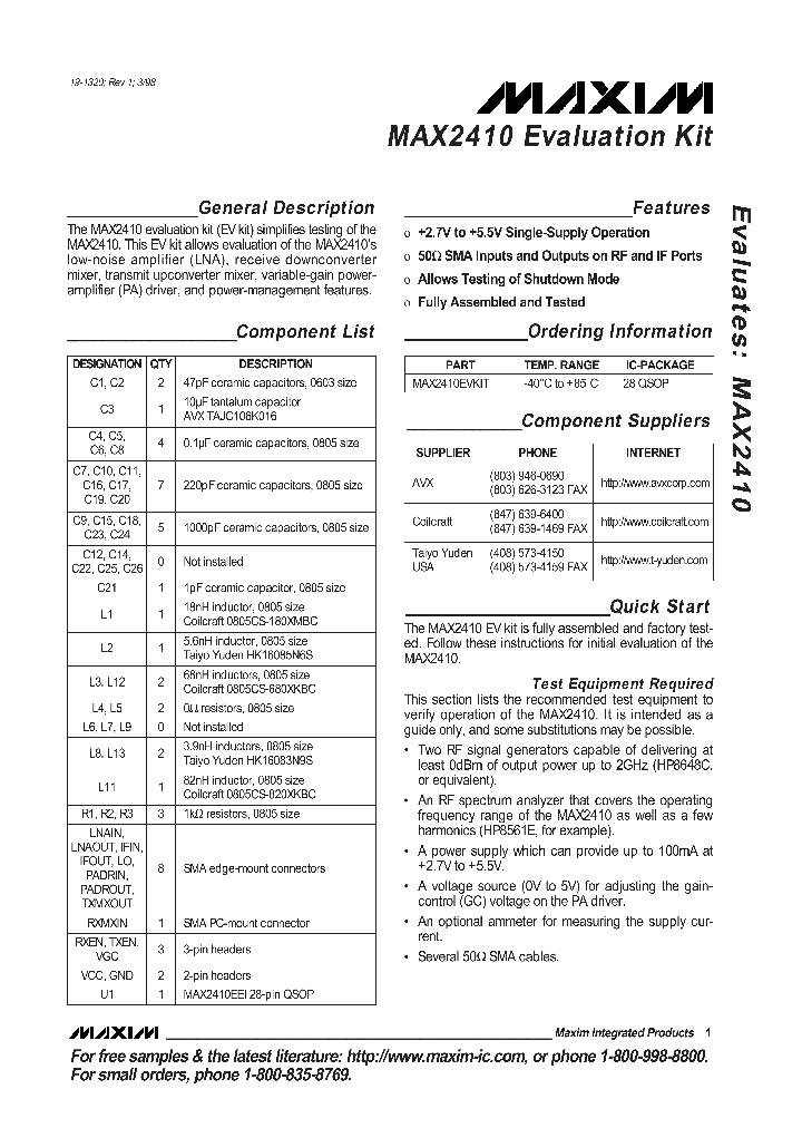 MAX24101_1272806.PDF Datasheet