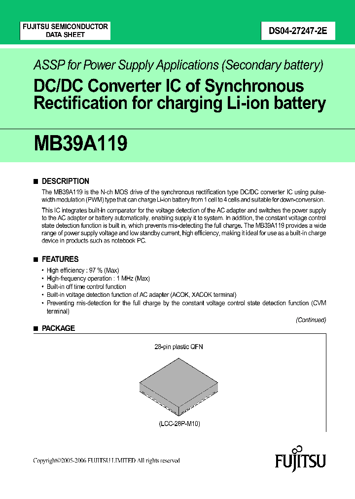 MB39A119_1083023.PDF Datasheet