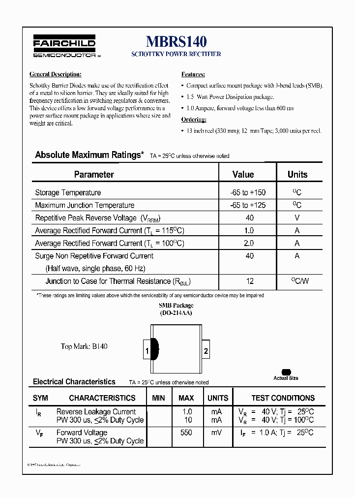 MBRS140_1275263.PDF Datasheet