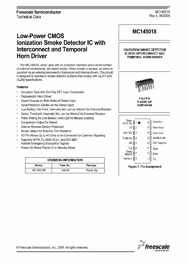 MC145018P_1103408.PDF Datasheet