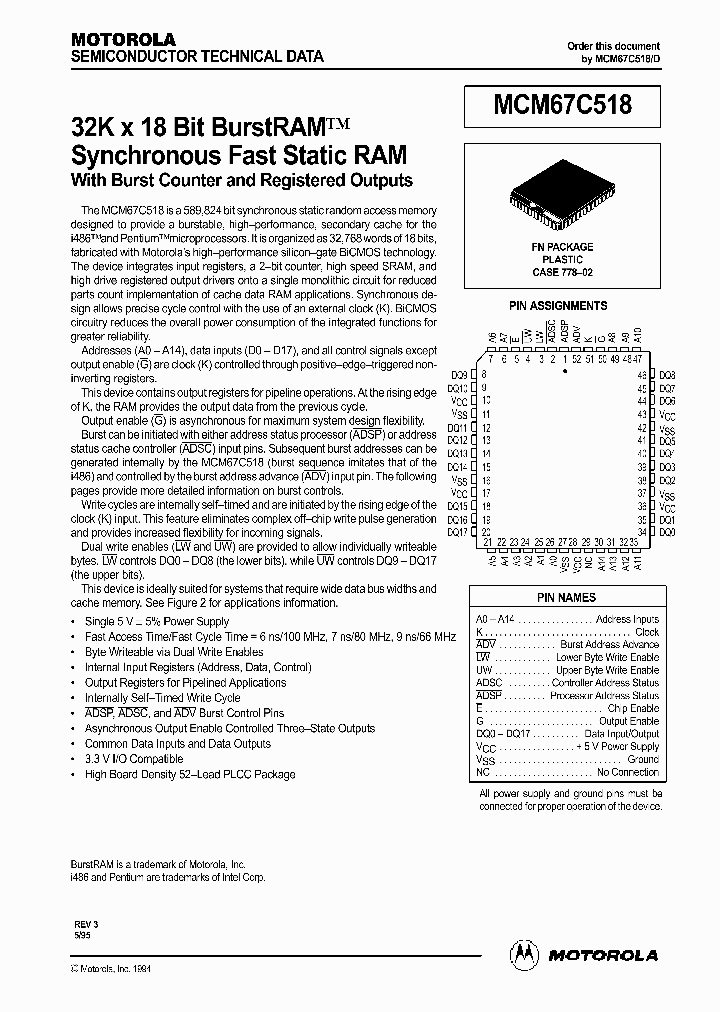 MCM67C518FN9_1277838.PDF Datasheet