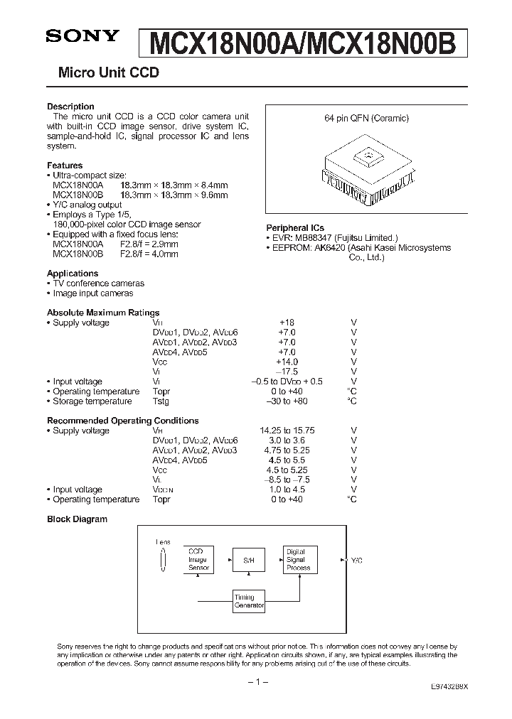 MCX18N00B_1278128.PDF Datasheet