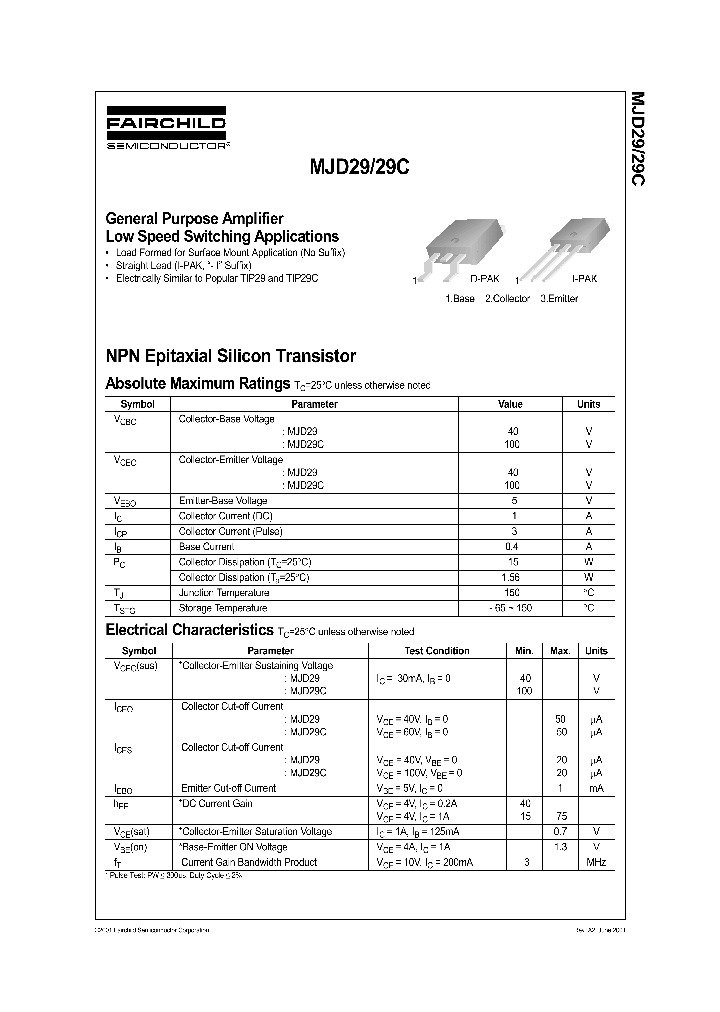 MJD29C_1279871.PDF Datasheet