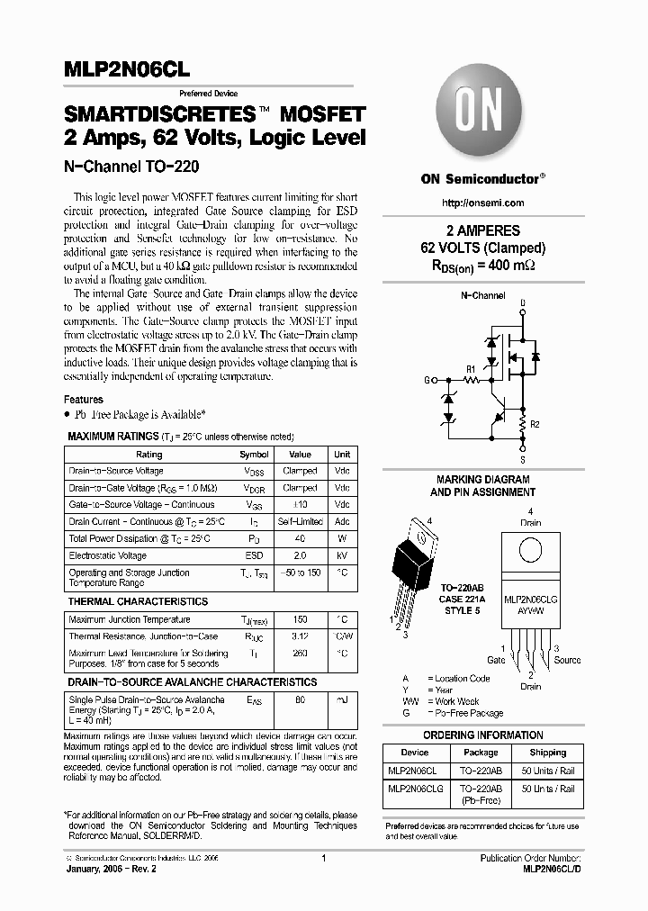 MLP2N06CL_1118690.PDF Datasheet