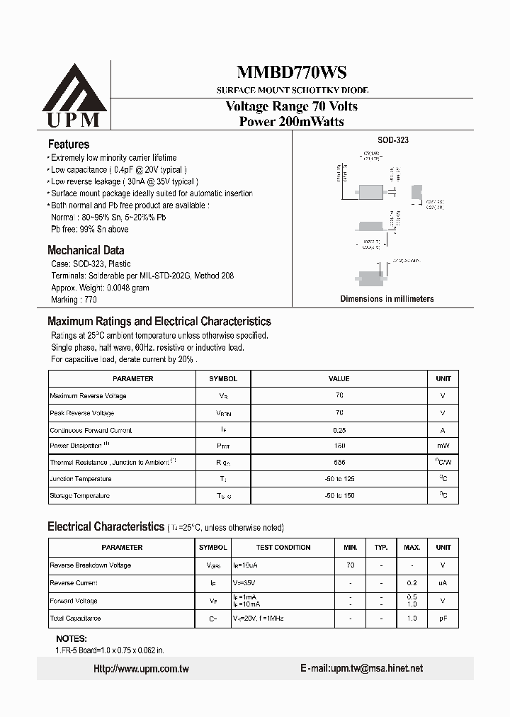 MMBD770WS_1281171.PDF Datasheet