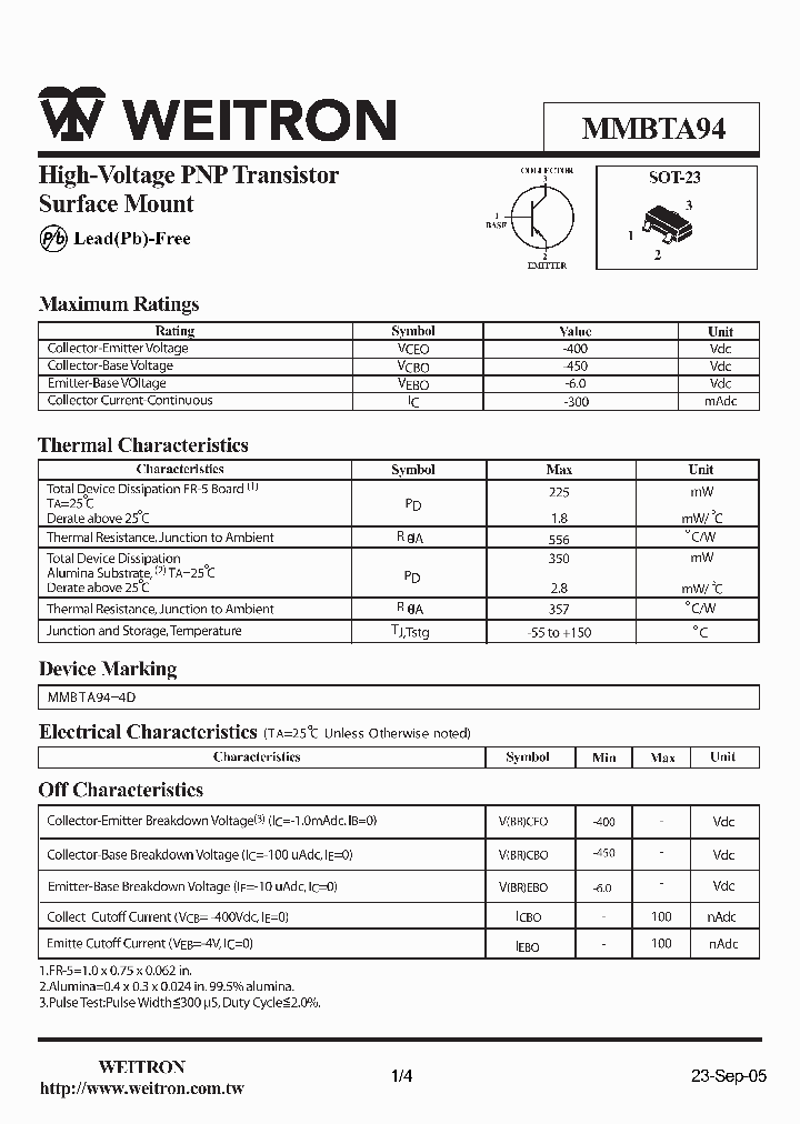 MMBTA94_1183806.PDF Datasheet