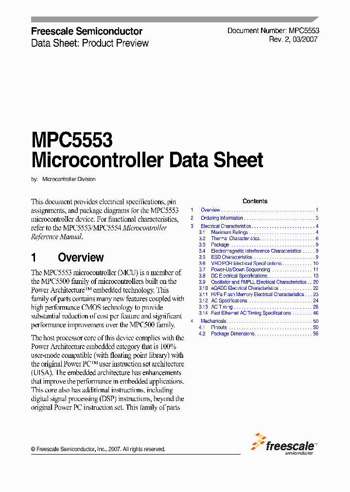 MPC5553MVR132_1160607.PDF Datasheet