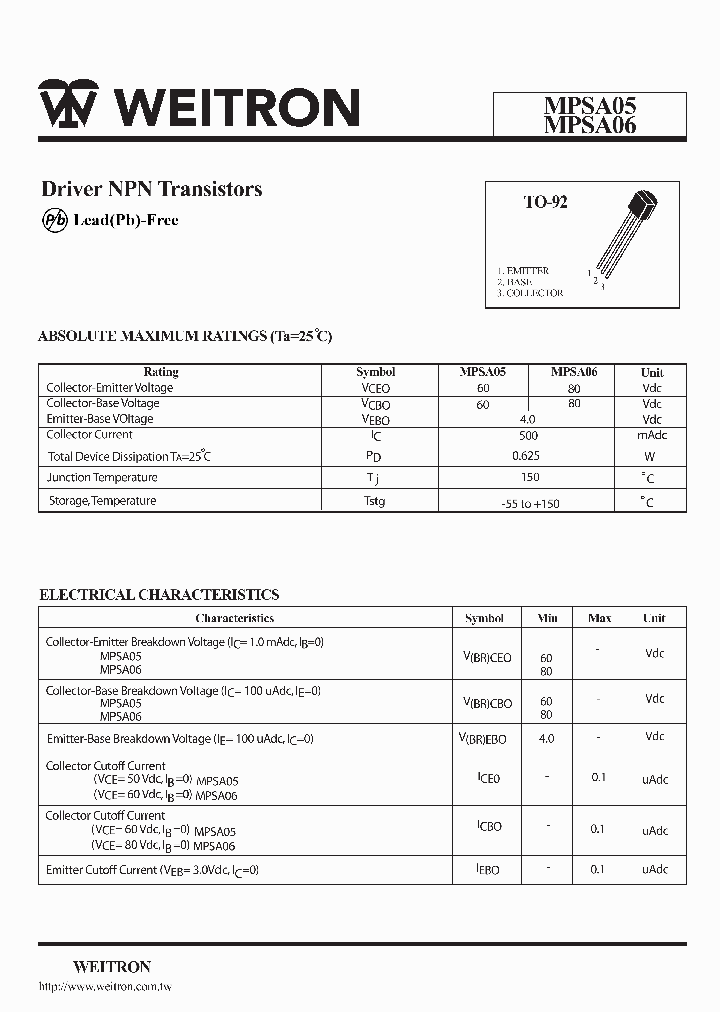 MPSA05_1120531.PDF Datasheet